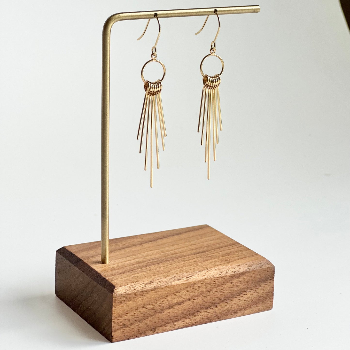 Fringe + Hoop Earrings