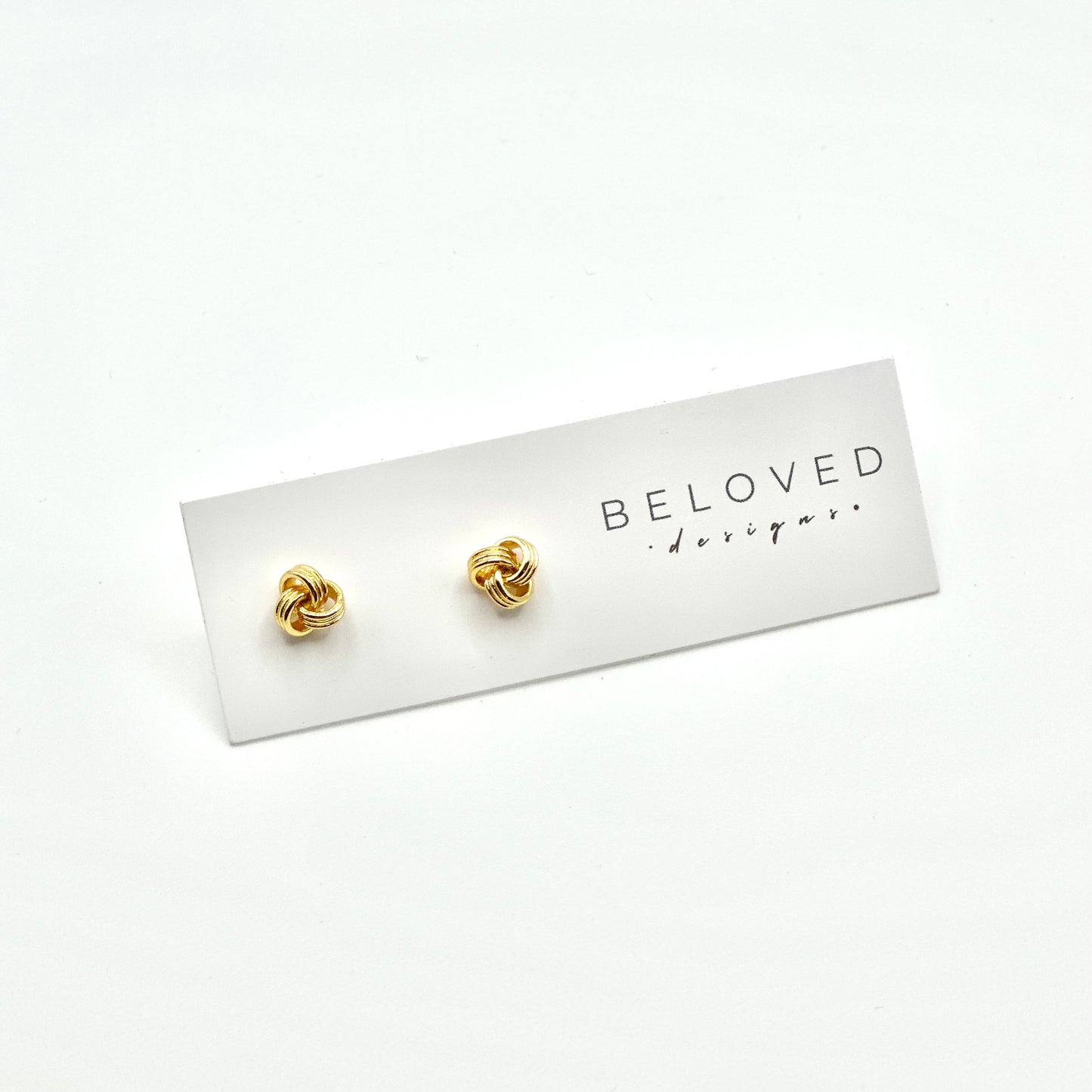 Love Knot Stud Earrings