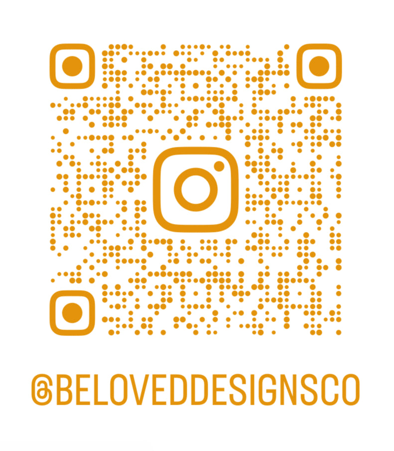 Cream Leather + Rhodium Hoop Earrings