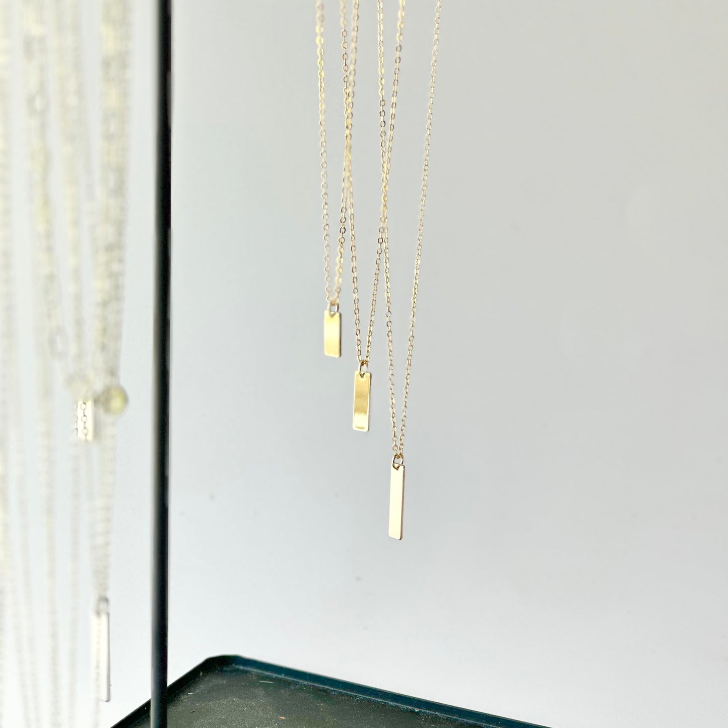 Gold Bar Necklace