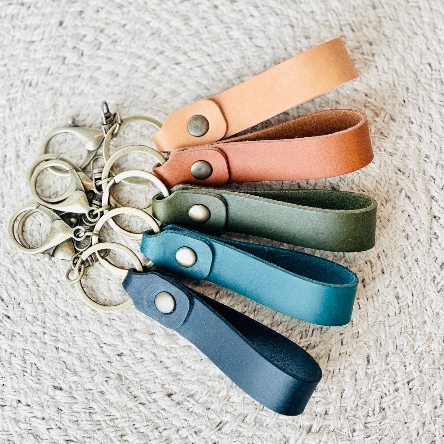 Leather Keychain