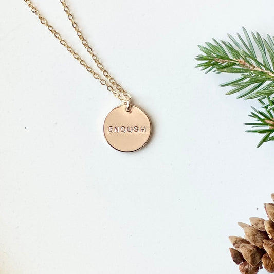 Enough Necklace | Gold
