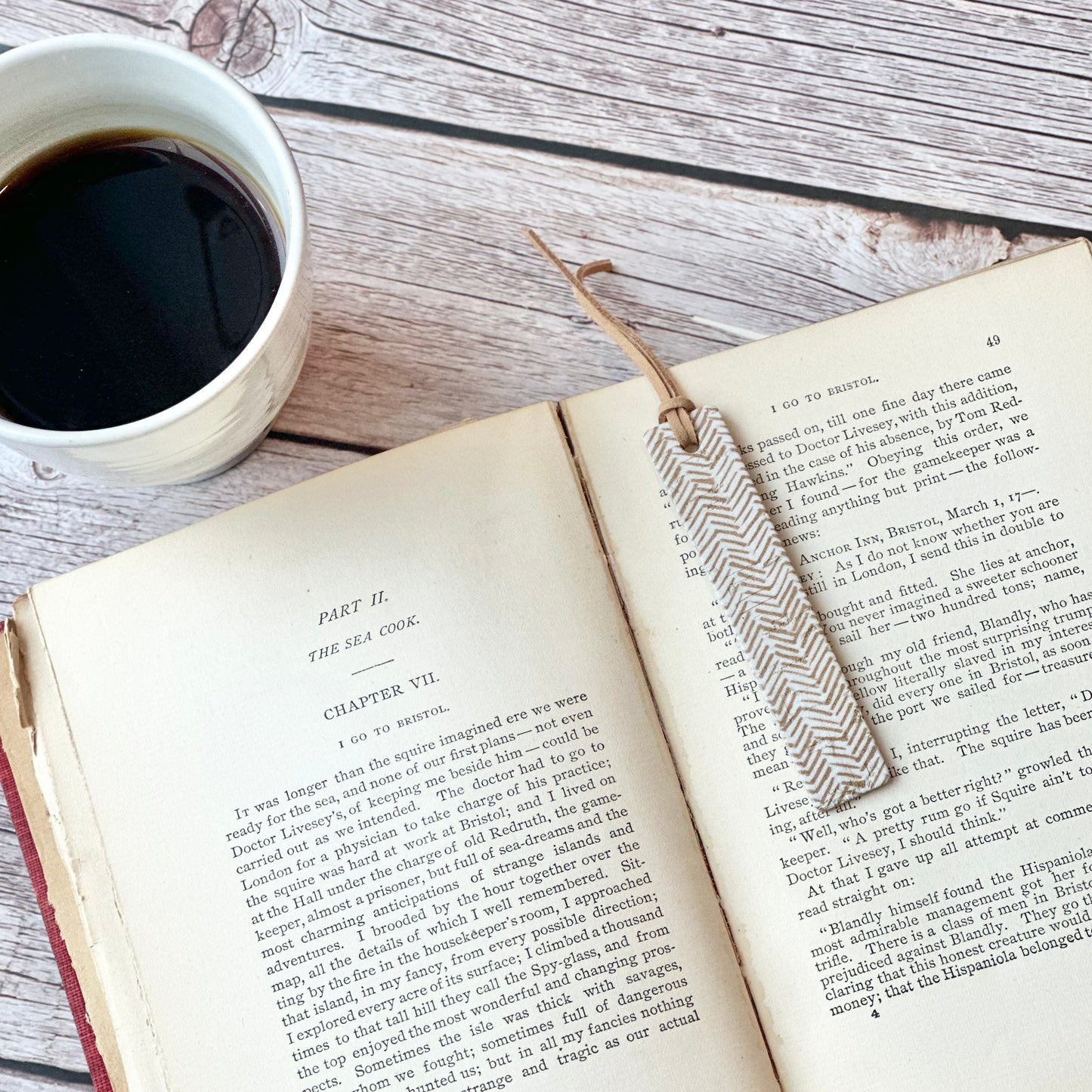 Leather Bookmark