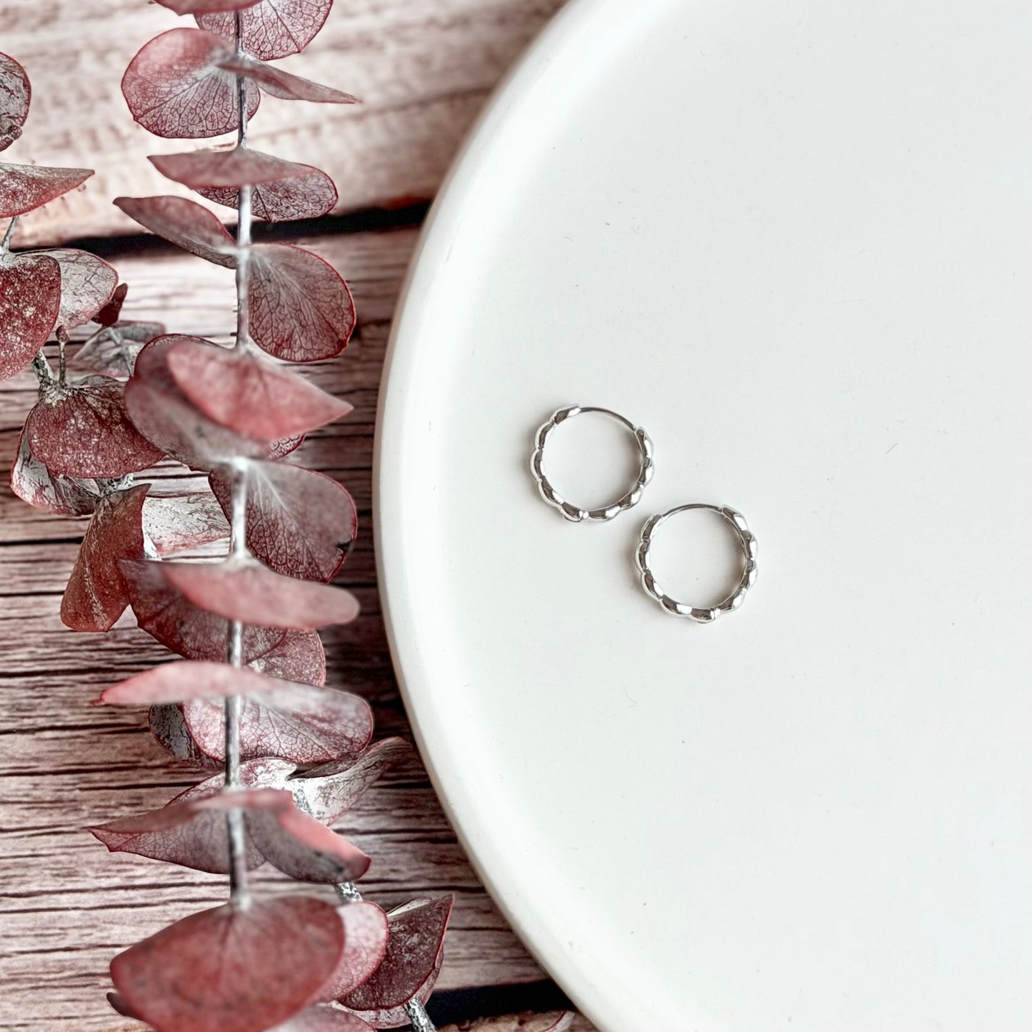 Bubble Huggies | Rhodium