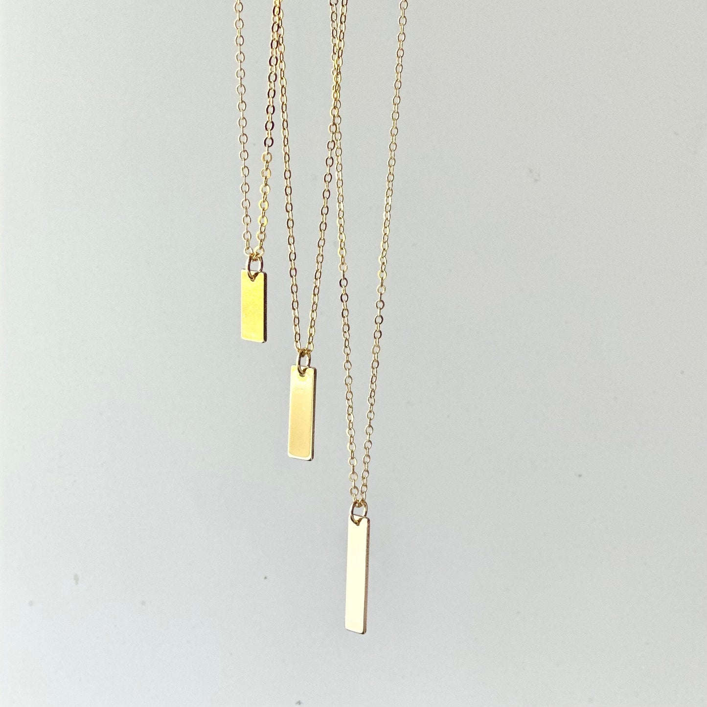 Gold Bar Necklace