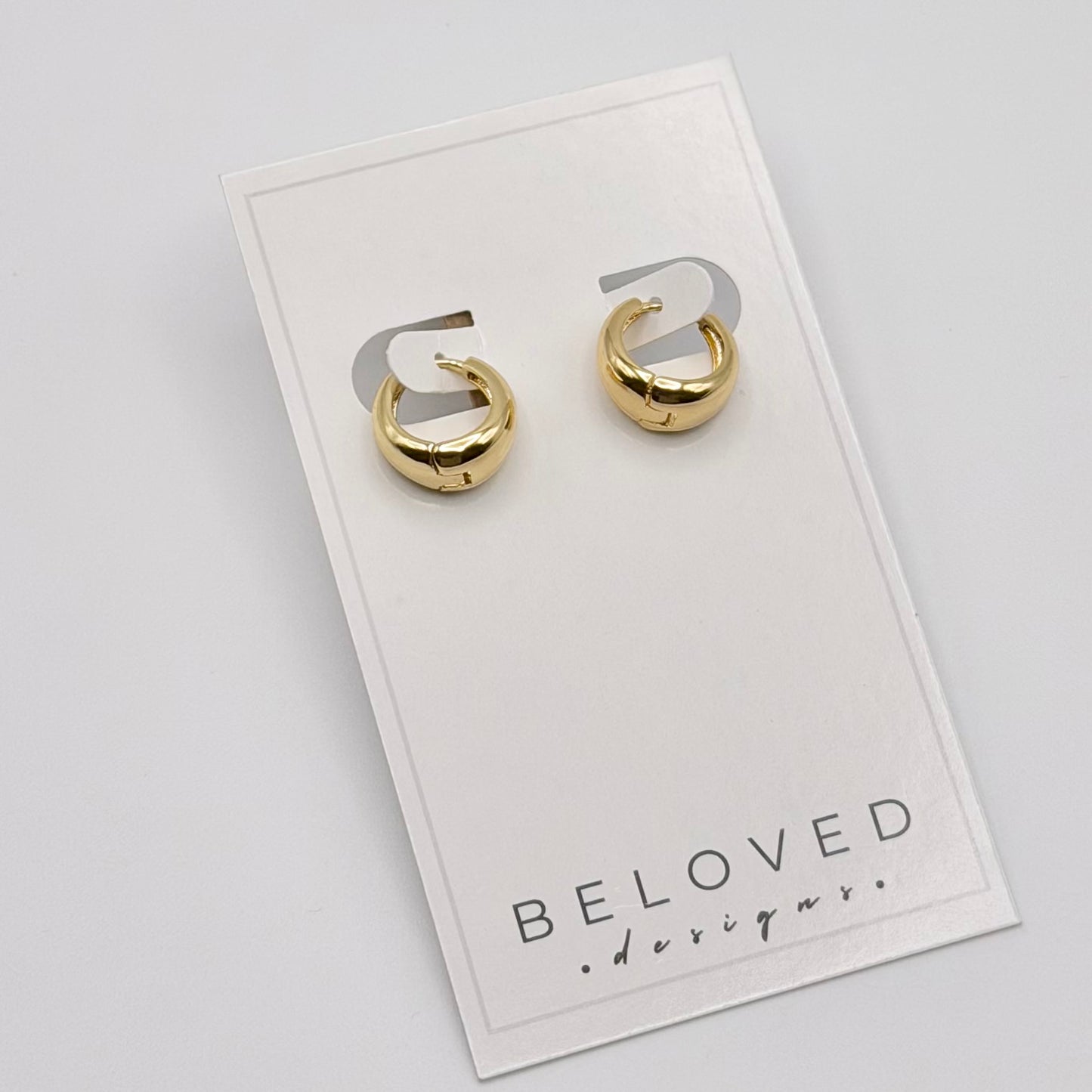 Chunky Huggies | Gold