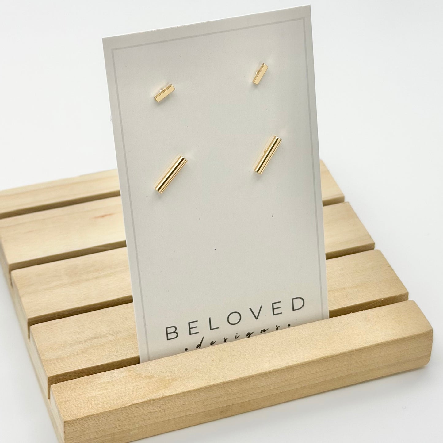 Double Stud Earring Set 1 | Gold