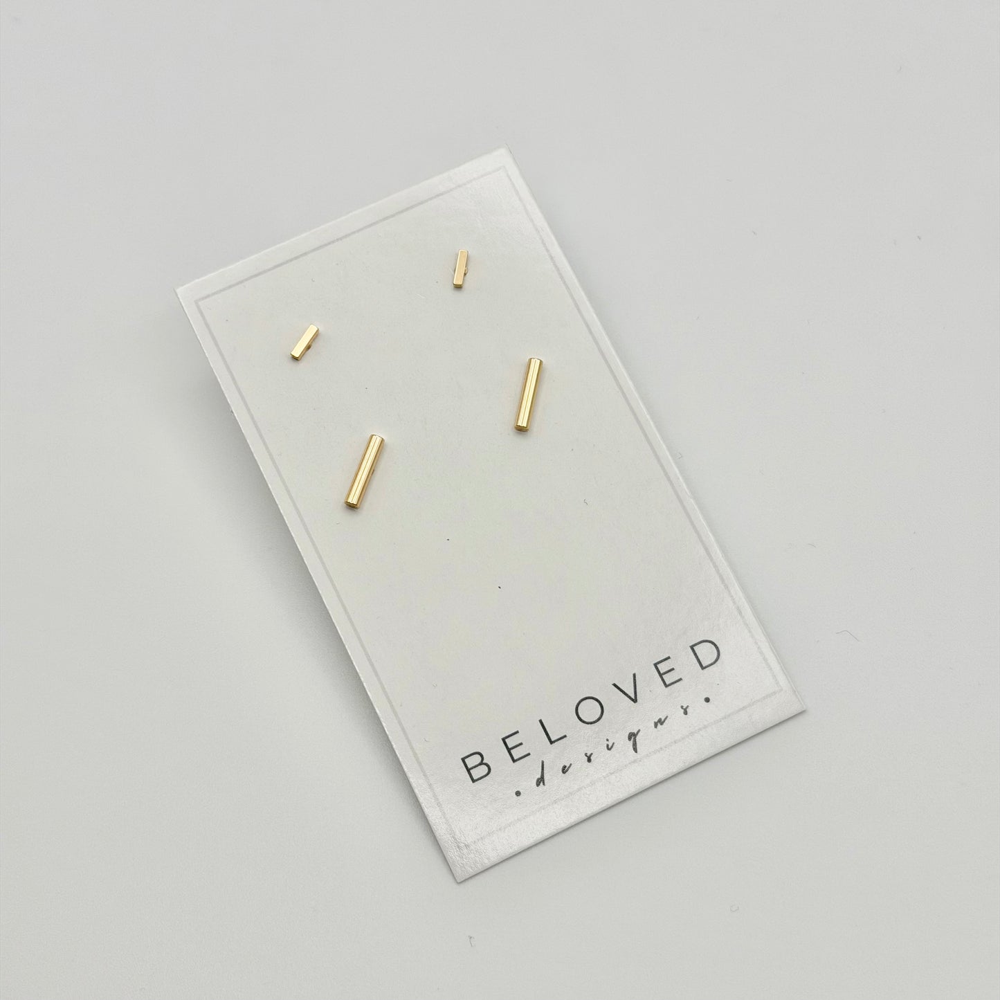 Double Stud Earring Set 1 | Gold